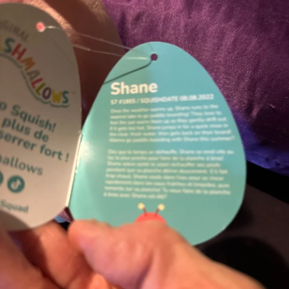 NWT SQUISHMALLOW Shane - Picture 3 of 3